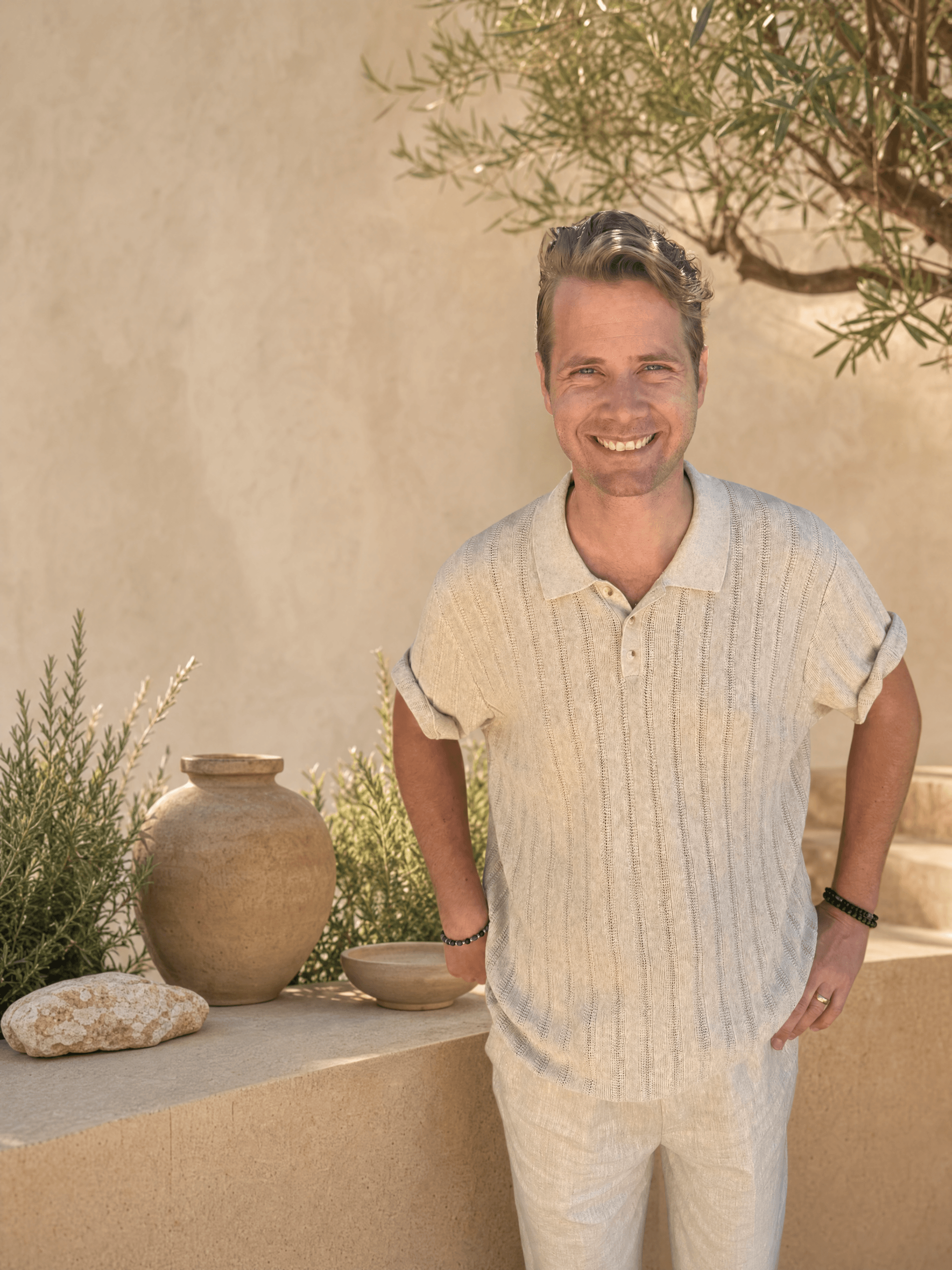 Portrait of Christopher Genberg, founder of 1753 SKINCARE